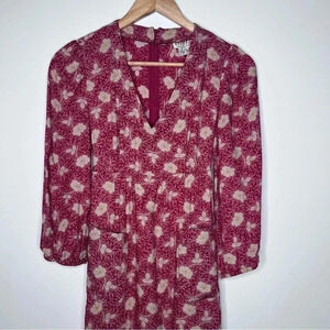 Evelyn De Jonge for Saks Fifth Avenue Young Dimensions Vintage Floral Midi Dress